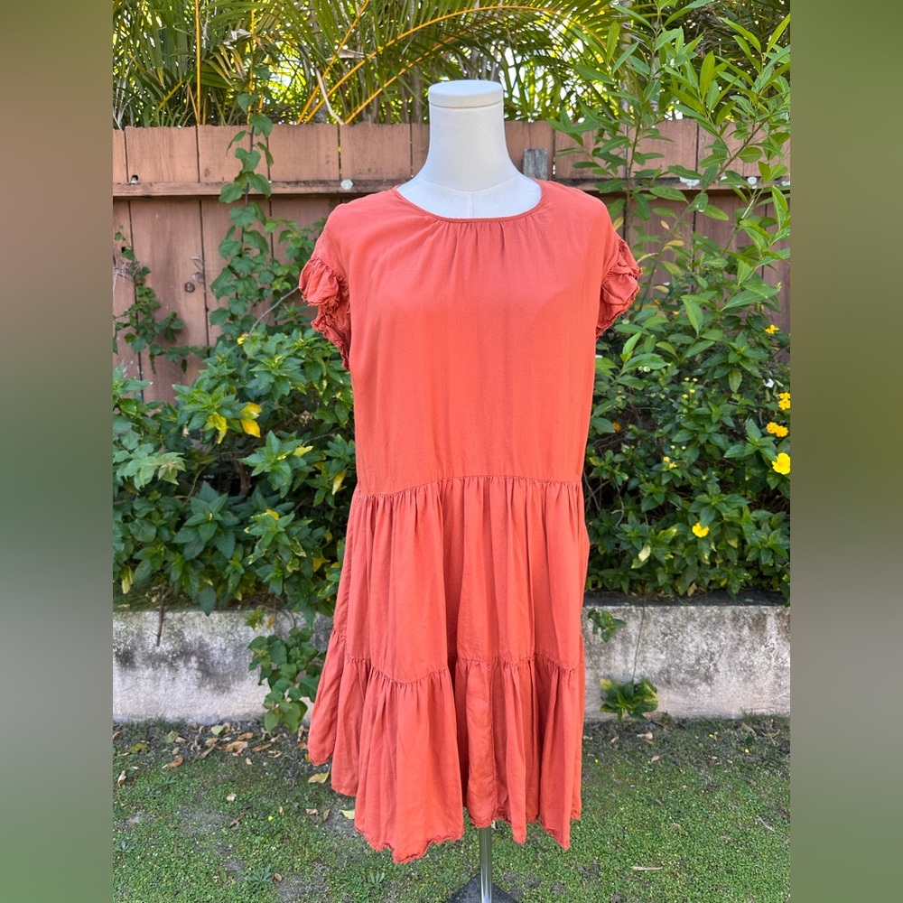 Aritizia Wilfred Sidonie Dress Sunfaded Coral Size M